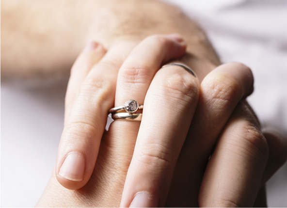 リングのクリーニング