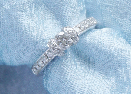 リングのクリーニング